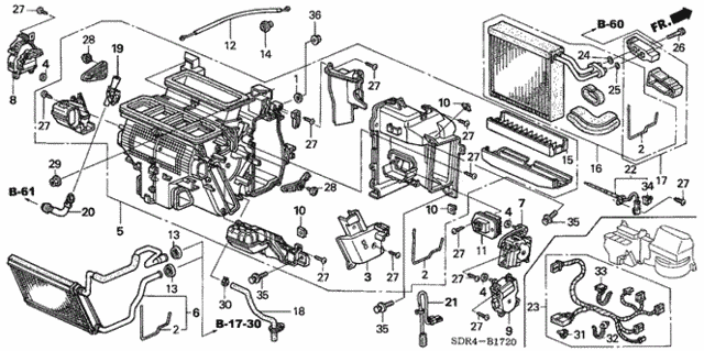 Heater Unit for 2007 Honda Accord #0