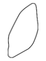 51338194695 - : Surround Weather-Strip for BMW: 323i, 325i, 325xi, 328i, 330i, 330xi Image