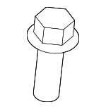 68055092AA - Body: Bumper Bolt for Mopar Image