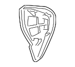 35891SVAA01 - : Switch Bezel for Honda: Civic, Fit, Insight Image