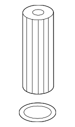2781800009 - Maintenance &amp; Lubrication: Engine Oil Filter Element for Mercedes-Benz Image