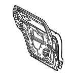 TKY07302XE - Body: Door Shell for Mazda: CX-9 Image