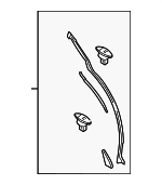 TK487376ZB - : Rear Weather-Strip for Mazda: CX-9 Image