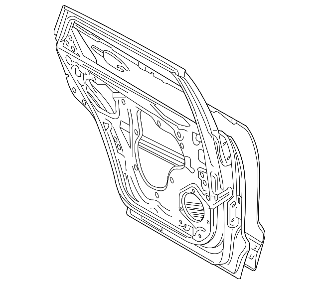 TKY0-73-02XE - Door Shell 2019-2023 Mazda CX-9 | Mazda-Parts