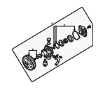 4910079K00 - : Power Steering Pump for Suzuki Image