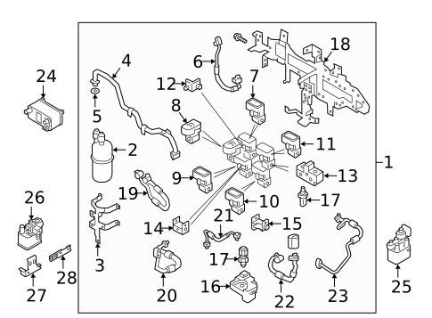 Condenser, Compressor & Lines for 2020 Jaguar I-Pace #0
