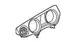 DR3Z63044D70AA - Body: Cluster Bezel for Ford: Mustang Image