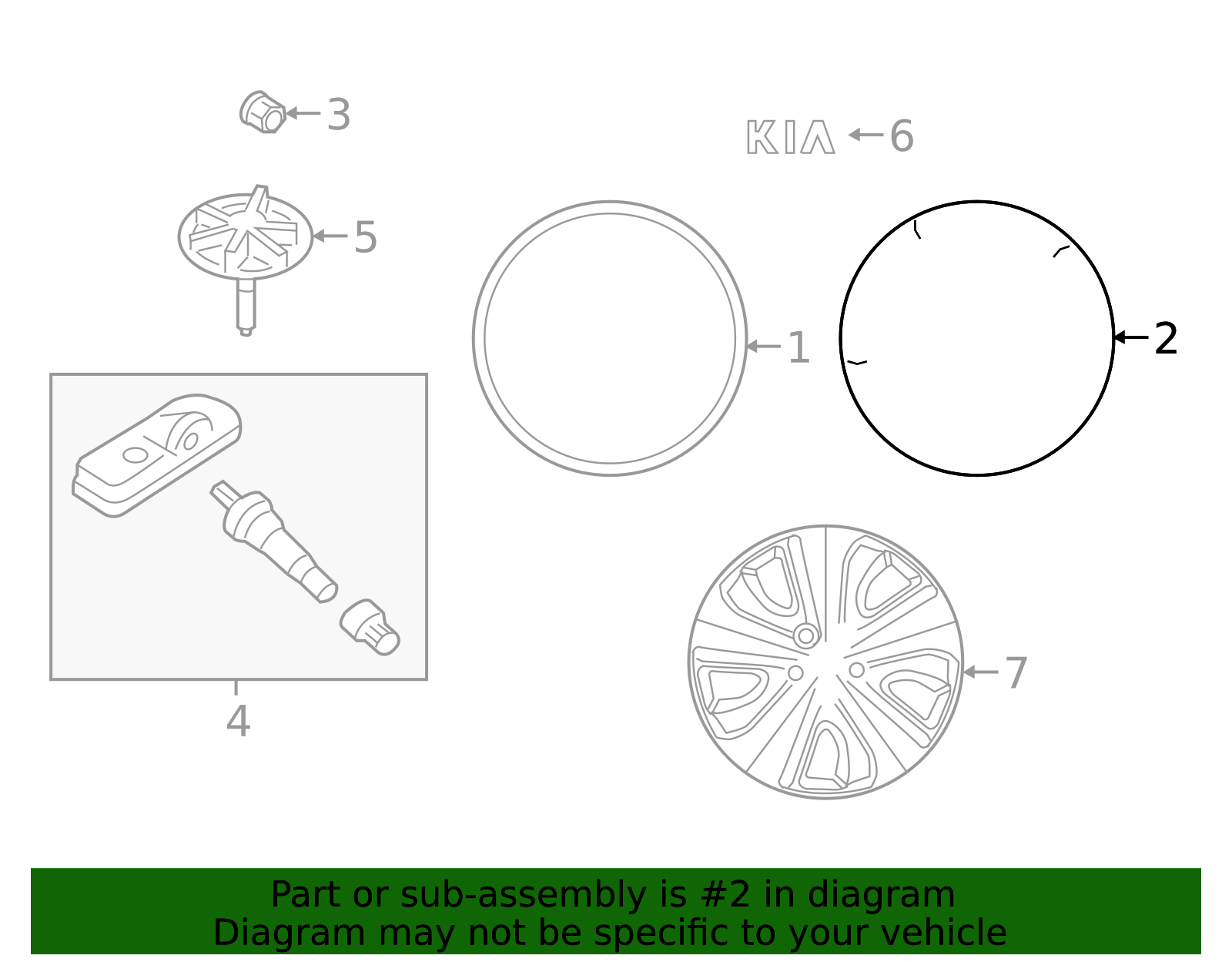 52910-G5600 - Wheel 2020-2022 Kia Niro | Kia.Parts Store