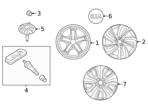 Wheels for 2018 Kia Niro #0