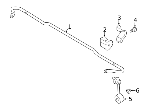 Stabilizer Bar & Components for 2021 Subaru WRX #0