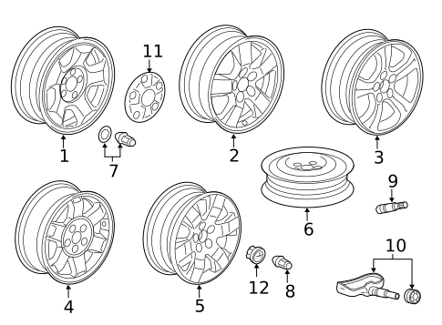 Covers & Trim for 2013 Honda Pilot #0