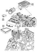 4880288AD - Fuel: Air Cleaner for Mopar Image