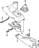 7585460B00 - : Center Console Bracket for Suzuki Image