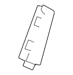 81284T0AA01 - : 2012-2014 Honda CR-V - Cover R Front Seat-Back Opds for Honda: CR-V Image