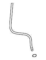 266123C203 - : 2013-2024 Hyundai - Guide Tube for Hyundai: Azera, Palisade, Santa Fe, Santa Fe XL Image