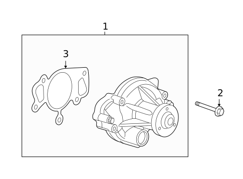 Water Pump for 2006 Land Rover Range Rover #2