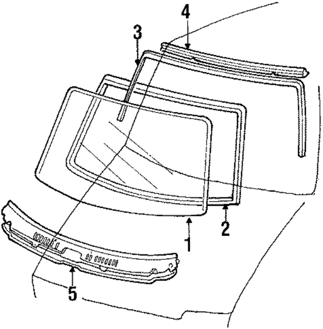 GJ2150601A - : Molding for Mazda Image