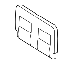 46392007607M72 - Body: Seat Cover for Mercedes-Benz Image