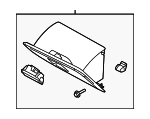 8S4Z54060T10AC - Body: Glove Box Assembly for Ford: Focus Image