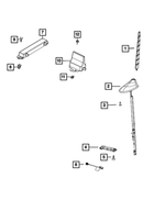 68566866AA - : Radio Antenna Module for Mopar Image