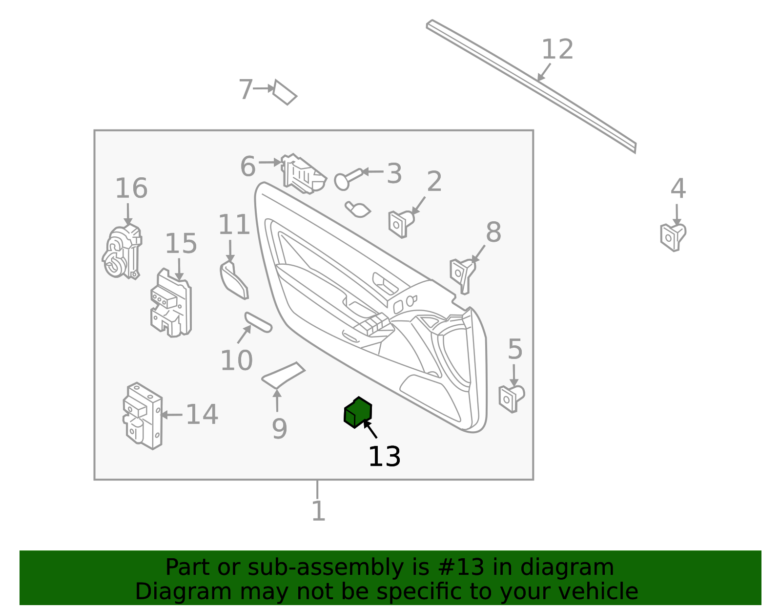2010-2013 Hyundai Genesis Coupe Lock Switch 93555-2M000 | MotorMotor