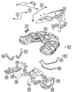 4578788AC - Fuel: Fuel Supply Hose for Mopar Image