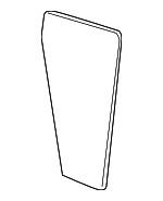 12770778 - : Seat Back Panel for Saab: 9-3 Image