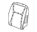 12796262 - Body: Seat Back Pad for Saab: 9-3, 9-3X Image