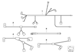 12517836163 - Engine Electrical System: Cable Harness Generator/Oil Pump for BMW Image