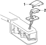 1617260 - Electrical: Housing for Cadillac: Brougham, DeVille, Fleetwood Image