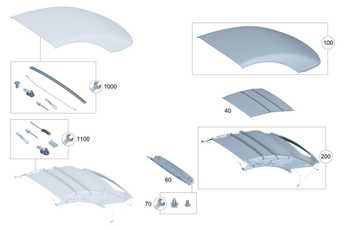 Soft Top Canvas for 2022 Mercedes-Benz SL63 AMG #0