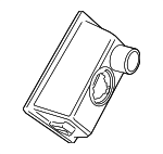 XFC500040 - : License Lamp for Land Rover: LR2, LR3, LR4, Range Rover Sport Image