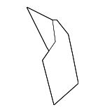 66201SA150 - Body: Instrument Panel Side Bracket for Subaru: Forester Image