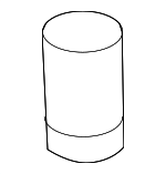 31250010 - Body: Cover Panel Support for Volvo: C30, C70, S40, S70, S80, V40, V50, V70, XC70 Image