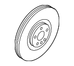 31665446 - : Disc Brake Rotor Front [ORDER PART NUMBER 32424721] for Volvo Image