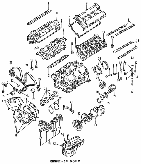 Engine Parts for 1993 Mitsubishi Diamante | OEM Parts Online