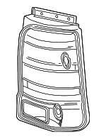 1L2Z13404DA - Electrical: Tail Lamp Assembly for Ford: Explorer Sport Image