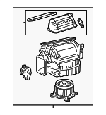 8713030811 - HVAC: Blower Assembly for Lexus: GS300, GS350, GS430, GS450h, GS460, IS F, IS250, IS350 Image