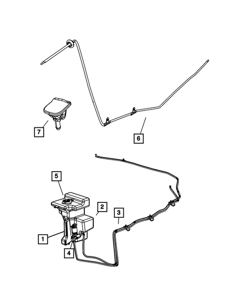 Wiper and Washer System for 2008 Jeep Wrangler #3