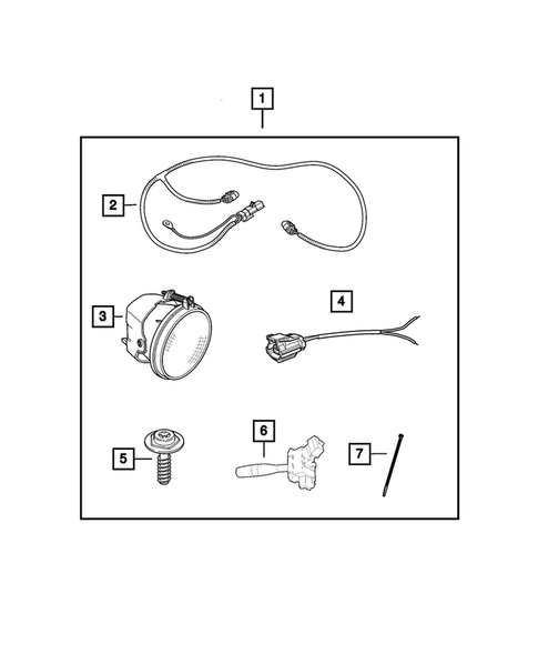 Fog Lights & Electrical for 2007 Chrysler Pacifica #0