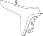 26564524 - : F Lamp for Chevrolet: Blazer EV Image