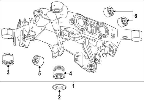 Suspension Mounting for 2025 Chevrolet Equinox EV #0