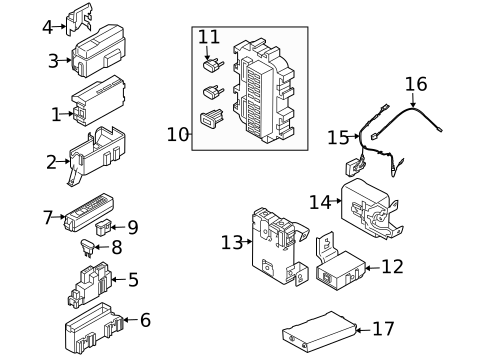 Control Modules for 2006 Nissan Murano #0