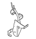 34306877751 - Brakes: Brake Hose Bracket for BMW Image