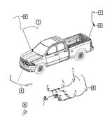 68341202AC - : Body Wiring for Ram: 1500 Image