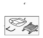 6911D480XA - : Cushion Assembly for Mitsubishi: Outlander, Outlander PHEV Image