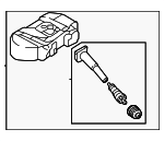 52940BE000 - Electrical: TPMS Sensor for Kia Image