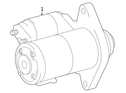 Starter & Related Components for 2025 Toyota Land Cruiser #0