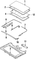 FB0369845 - Body: Air Deflector for Mazda: MX-3, RX-7 Image