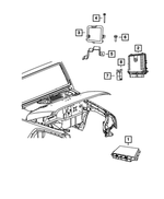R5150608AC - Electrical: Engine Controller Module, Remanufactured for Mopar Image